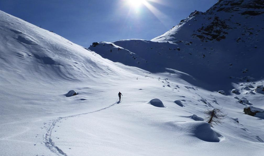 Olivier Levasseur - Skieur, Piémont, Italie. - Initiation ski de rando dans le Piémont italien alpes-italiennes-stage-de-ski-de-randonnee