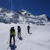 ascension du mont blanc à ski