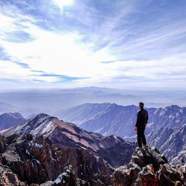 randonnée au toubkal