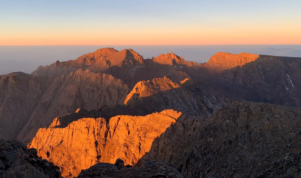 Durandard - Gabrielle - Ascension du Toubkal au lever du Soleil - La haute route du Toubkal atlas-tour-du-toubkal