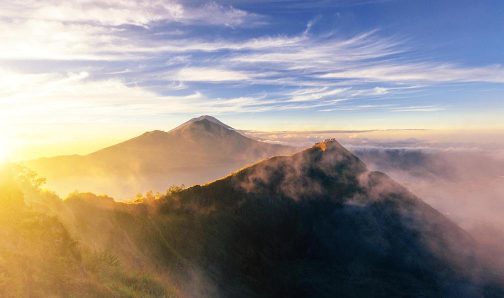 Nikada - Istock - le Mont Batur, Bali, Indonésie. - La transbalinaise bali-ascension-batur