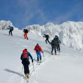 ski de randonnée monténégro