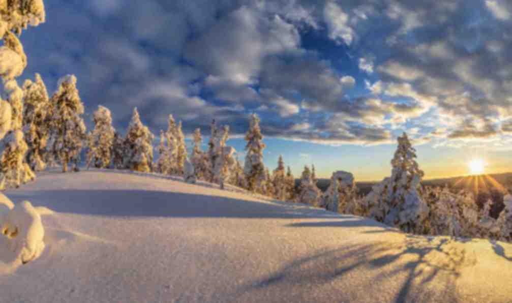 le grand nord en hiver
