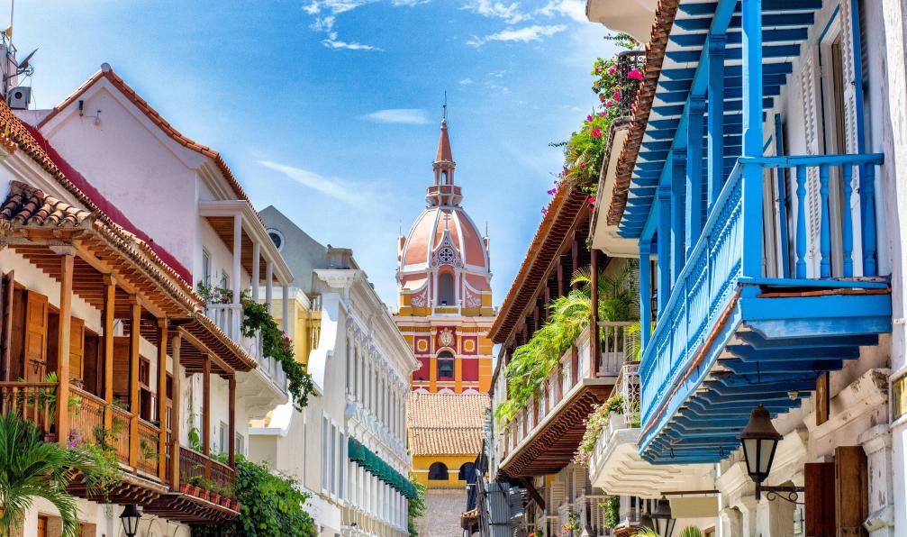 Charly - Boillot - Istock - Architecture coloniale de Cartagène; Colombie - Randonnées, trekkings et voyages en Colombie Randonnées, trekkings et voyages en Colombie