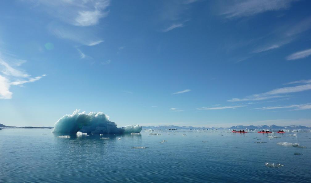 Fijalkowski - Pierre - Kayak de mer Autour d'iceberg;Spitzberg - Escapade dans le Grand Nord spitzberg-voyage-spitzberg