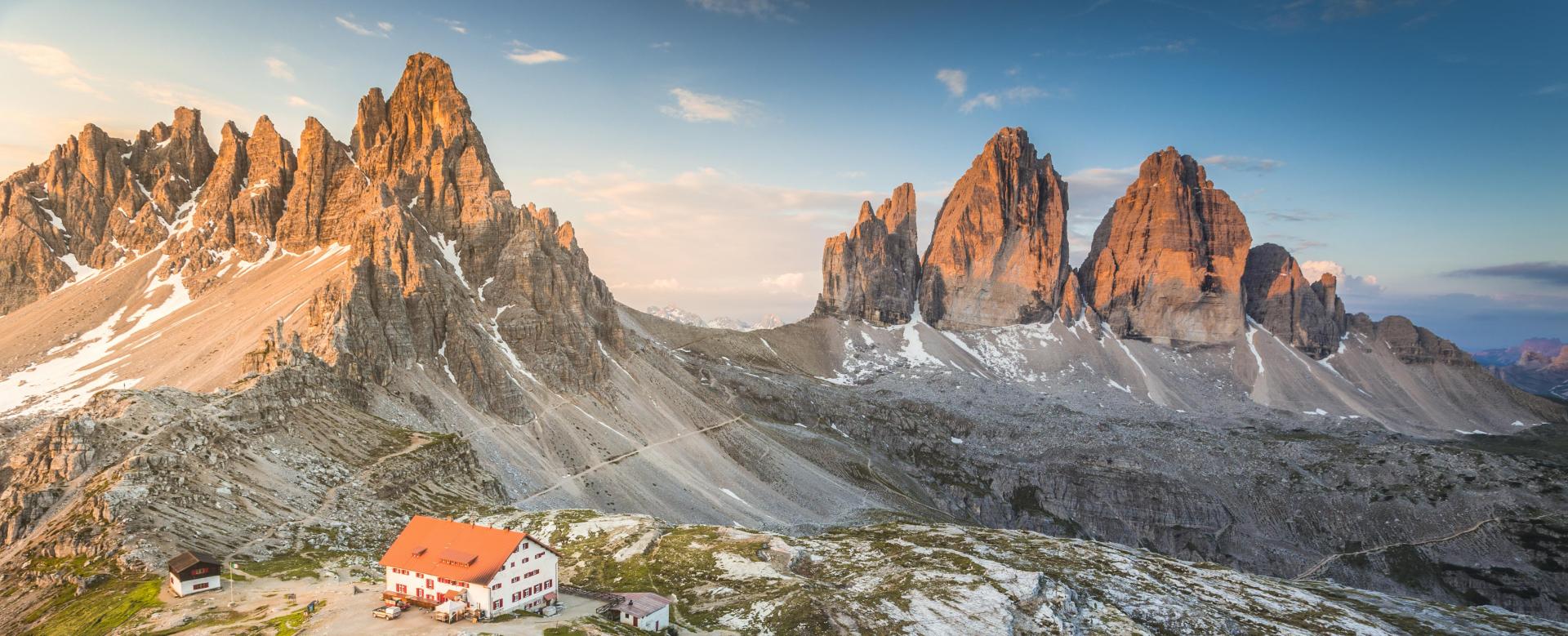 trek 3 jours dolomites