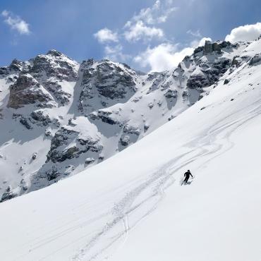 sommets de l'ubaye en ski