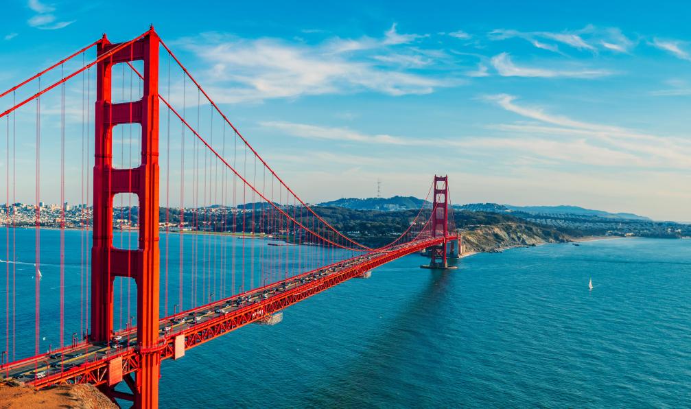 Blach - Mariusz - stock.adobe.com - Panorama du Golden Gate Bridge, San Francisco, Californie, Etats-Unis - Des déserts de l'Ouest à San Francisco ouest-americain-roadtrip-ouest-americain