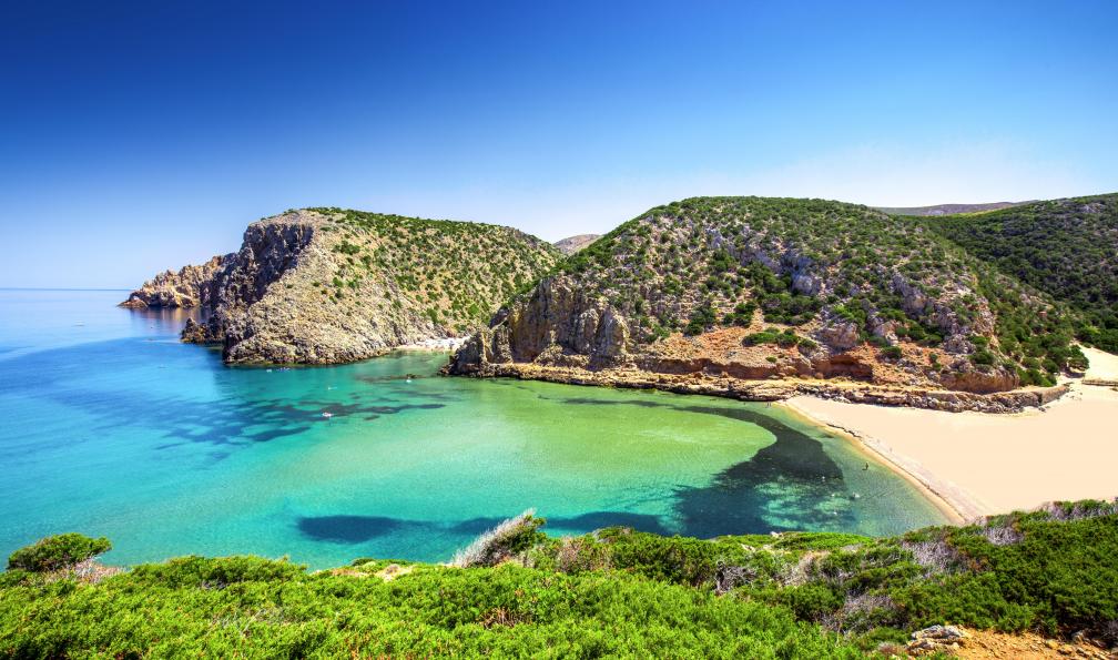 Shutterstock - Plage en Sardaigne, Italie. - Costa Smeralda et Nord-Sardaigne sardaigne-vacances-sardaigne