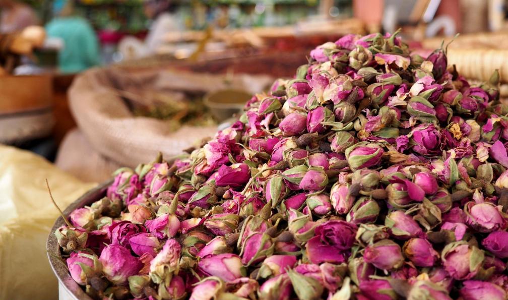 Pixabay - Rose séchées de la vallée des Roses, Maroc - Les roses du M'Goun atlas-trek-vallee-des-roses