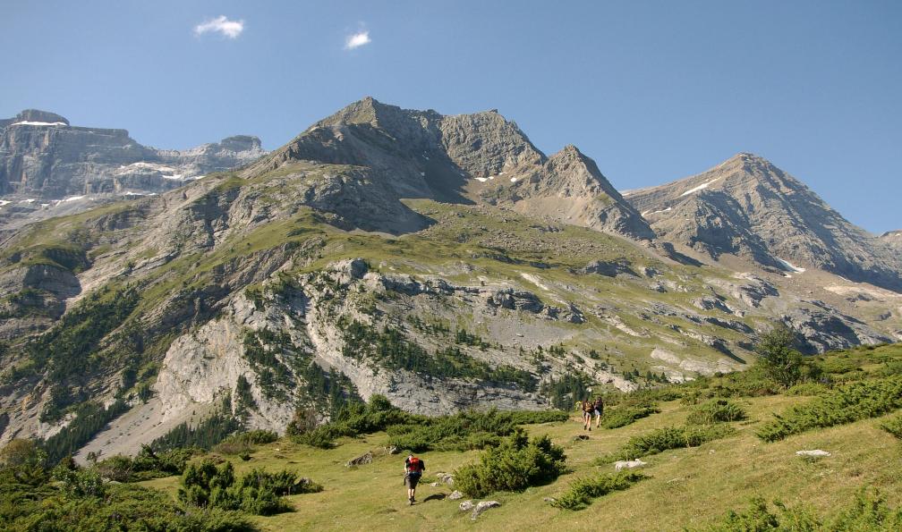 Pic des Sarradets et le Taillon, Gavarnie, Ordesa, Pyrénées, Aragon, Espagne. - Les 3000 des Pyrénées, du Vignemale au mont Perdu pyrenees-circuit-randonnee-pyrenees