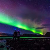 aurores boréales islande