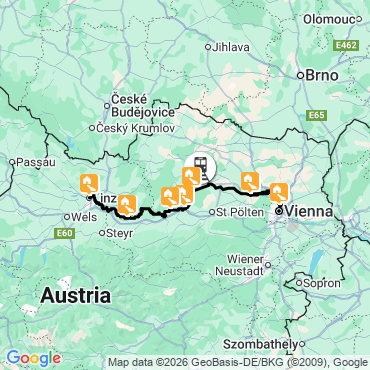 danube à velo en famille