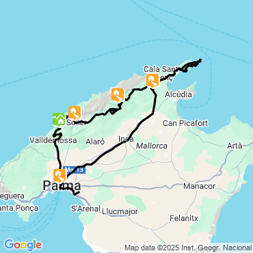 la traversée de majorque