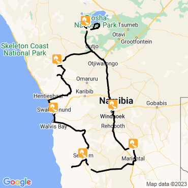 decouverte namibie