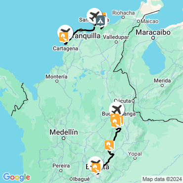 treks du chicamocha et de la cité perdue
