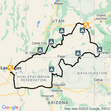trek grand canyon