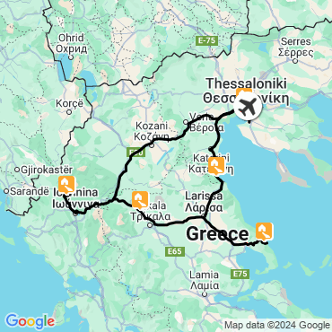 randonnee meteores grece