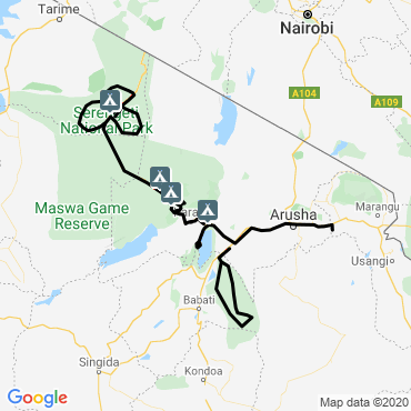safari tanzanie sans vol