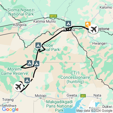 voyage okavango