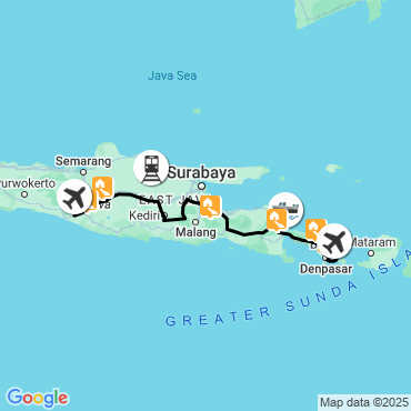 randonnée java bali