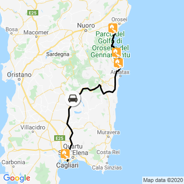 trek sardaigne