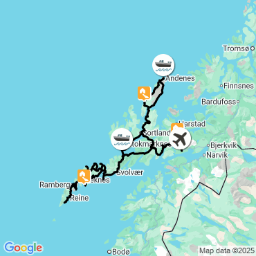 îles lofoten et archipel des vesterålen en hiver