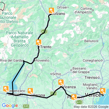 de bolzano à venise