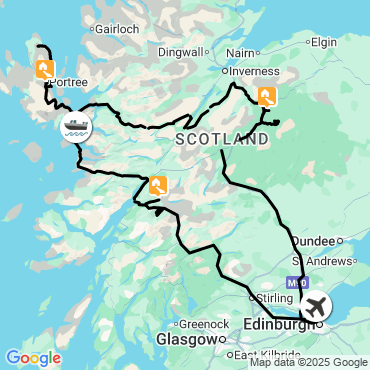 randonnée dans les highlands