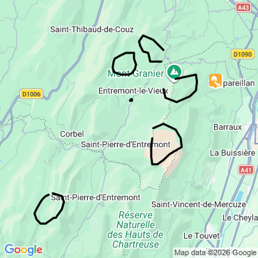 massif de la chartreuse à pied