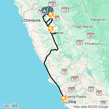 trek cordillère blanche