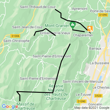 massif de la chartreuse à pied