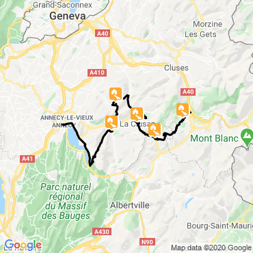 randonnée aravis et lac annecy