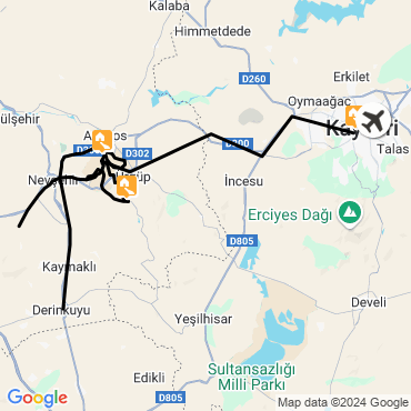 randonnée cappadoce