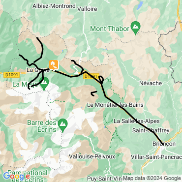 ski de randonnée la grave