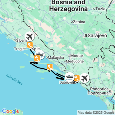 randonnée ile de croatie