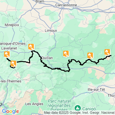 randonnée chateaux cathares