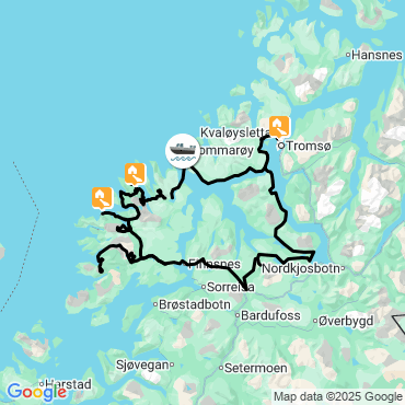 ski de rando sur l'île de senja