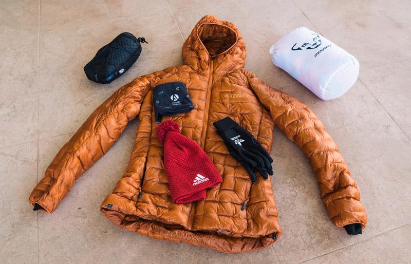 vêtements chauds ascension du Kilimandjaro