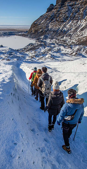 Islande randonnée glaciaire