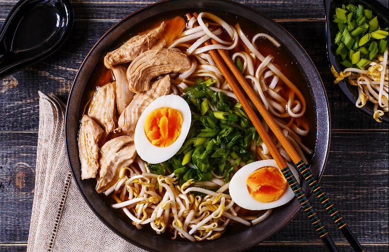 Ramen, Plat typique Japonais
