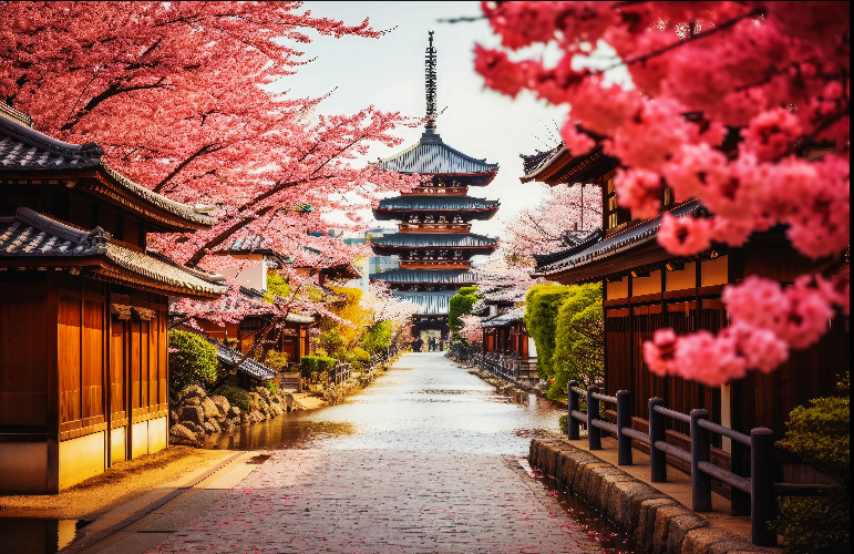 Ville de Kyoto, Japon