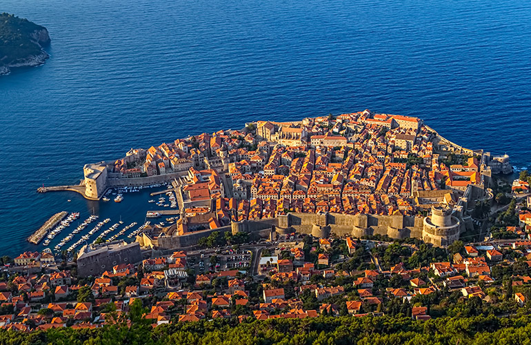 Ville de Dubrovnik - Croatie