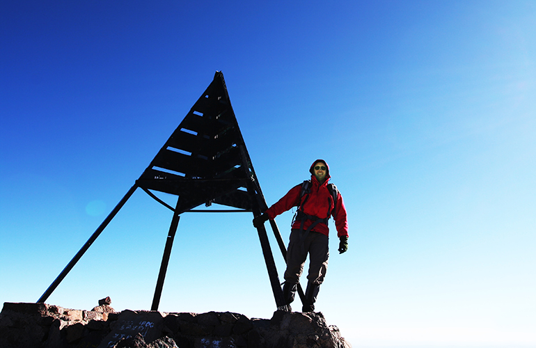Sommet du Toubkal - Maroc