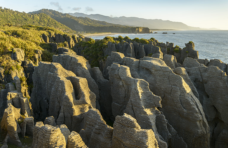 Pancakes rocks, Nouvelle-Zelande