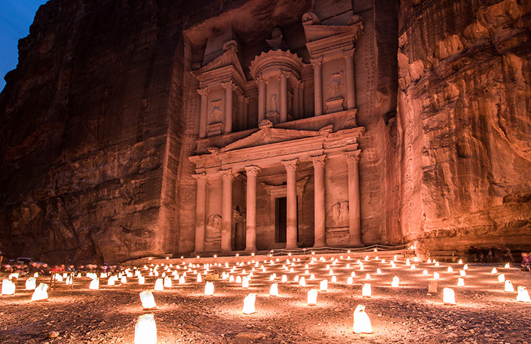 Petra, Jordanie