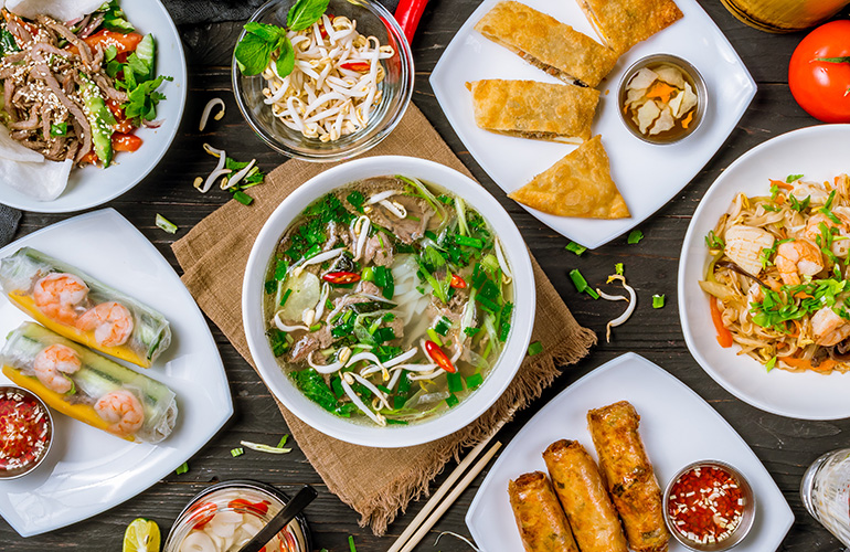 Repas Vietnamien, Vietnam
