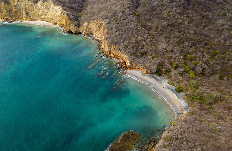 Plage Prieta Côte équatorienne, Parc national de Machalilla, Équateur