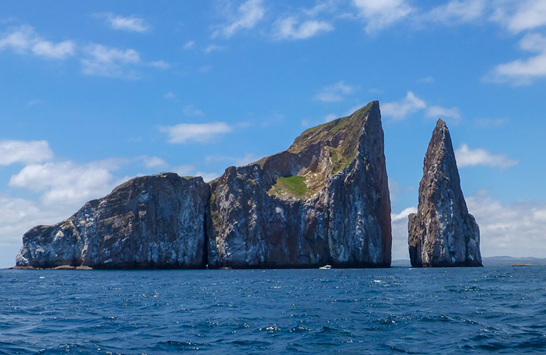 León Dormido, L'île de Kicker Rock, îles Galápagos, Équateur