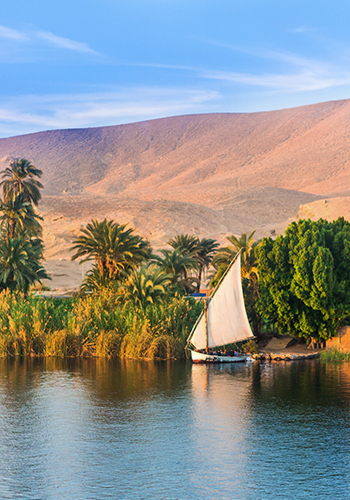 Felouque sur le Nil - Egypte